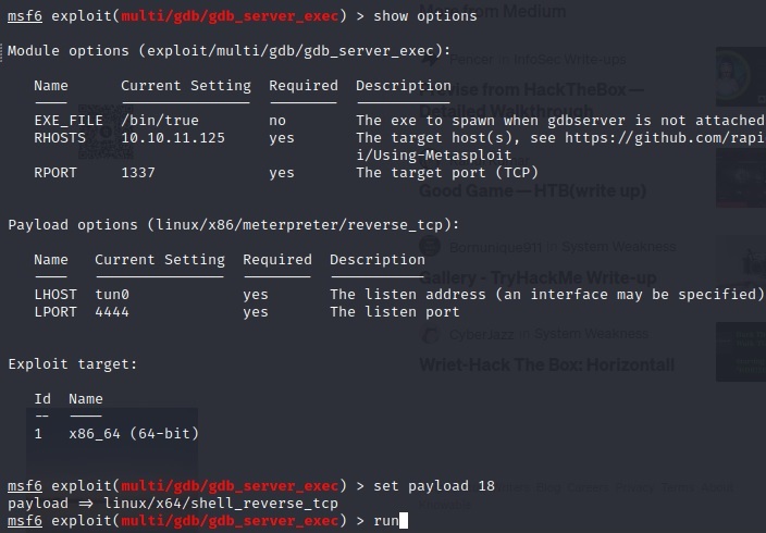 Metasploit Exploit Setup