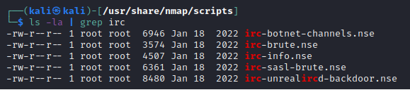 NMap Scripts