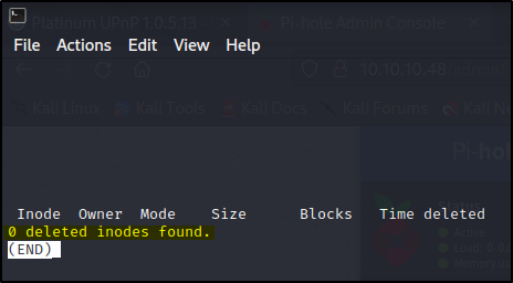 Debugfs Deleted Inodes /sdb