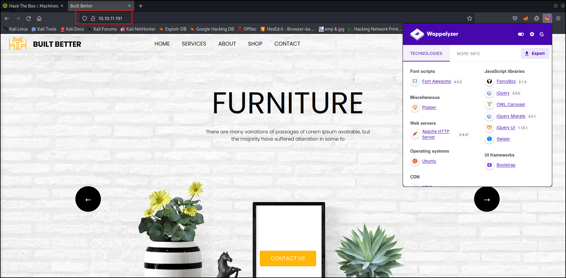 Browser View