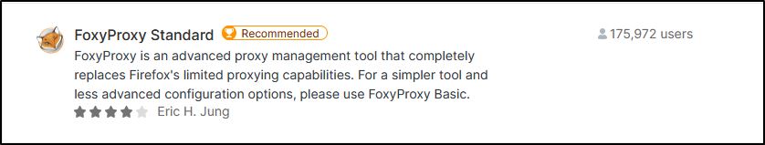 FoxyProxy Add-On